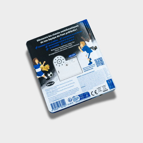 Livre "Mes premiers chants de supporter"