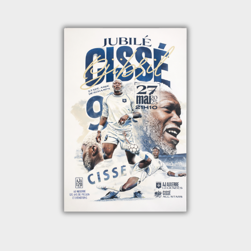 AFFICHE JUBILE DJIBRIL CISSE