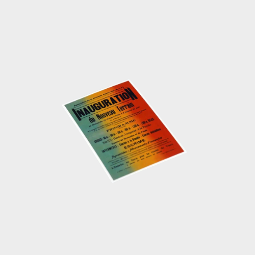 CARTE POSTALE INAUGURATION AJA